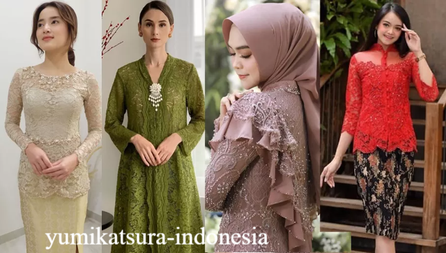 Inspirasi Kebaya Polos Simpel tapi Mewah Bikin Penampilan