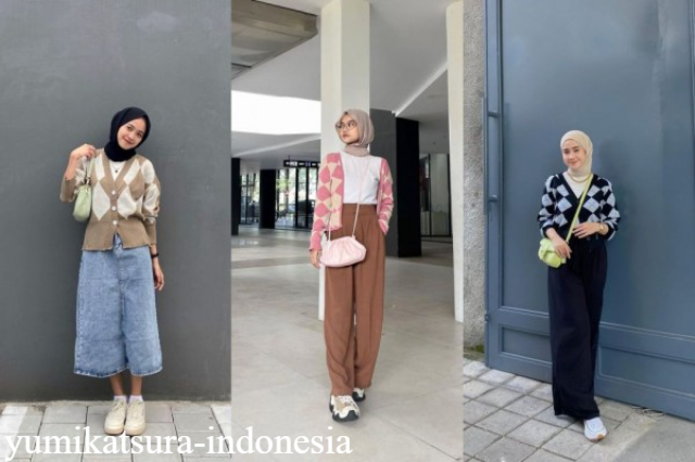 Musim Hujan? Intip Inspirasi OOTD Cardigan